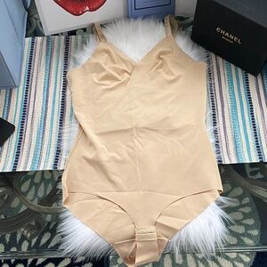 Frederick's of Hollywood Nude Shapewear Bodysuit